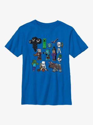 Minecraft Hostile MobsYouth T-Shirt