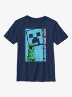 Minecraft Mine Blowing Up Youth T-Shirt