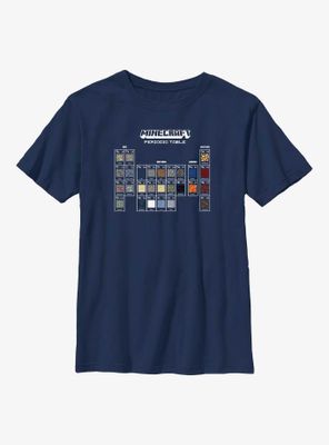 Minecraft Periodic Elements Youth T-Shirt