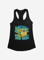 SpongeBob SquarePants Square If You Dare Womens Tank Top