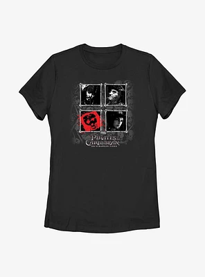 Disney Pirates Of The Caribbean: On Stranger Tides Visage Womens T-Shirt