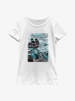 Disney Pirates Of The Caribbean Infernal Sea Youth Girls T-Shirt