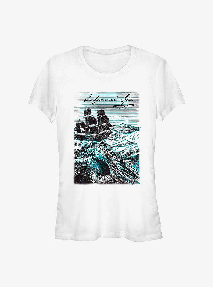 Disney Pirates of the Caribbean Infernal Sea Girls T-Shirt