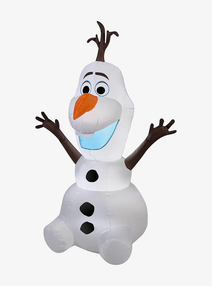 Disney Frozen Olaf In Sitting Pose Airblown