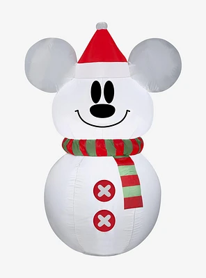 Disney Mickey Mouse Snowman Airblown