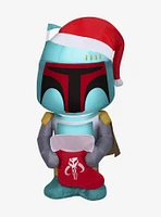 Star Wars Boba Fett With Stocking Airblown