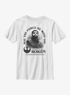 Star Wars Obi-Wan Kenobi Roken May The Force Be With You Youth T-Shirt