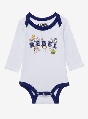 Our Universe Star Wars Rebel Long Sleeve Infant One-Piece - BoxLunch Exclusive