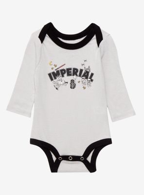Our Universe Star Wars Imperial Long Sleeve Infant One-Piece - BoxLunch Exclusive