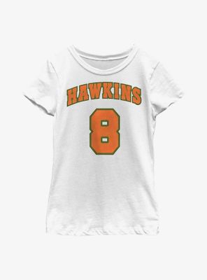Stranger Things Hawkins Eight LucasYouth Girls T-Shirt