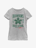 Stranger Things Hawkins High Demogorgons Youth Girls T-Shirt