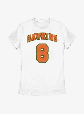 Stranger Things Hawkins Eight LucasWomens T-Shirt