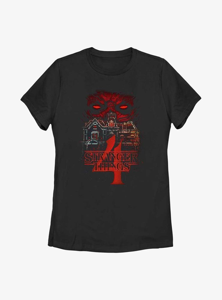 Stranger Things Vecna's House Womens T-Shirt