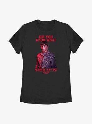 Stranger Things Will's Birthday Womens T-Shirt