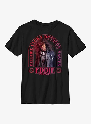 Stranger Things Dungeon Master Eddie Munson Youth T-Shirt