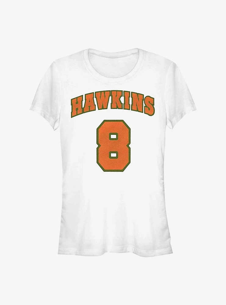 Stranger Things Hawkins Eight Girls T-Shirt