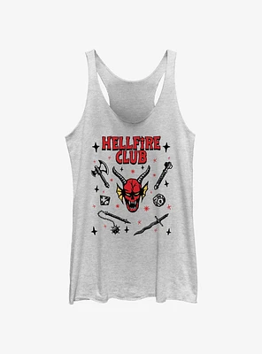 Stranger Things Hellfire Club Girls Tank