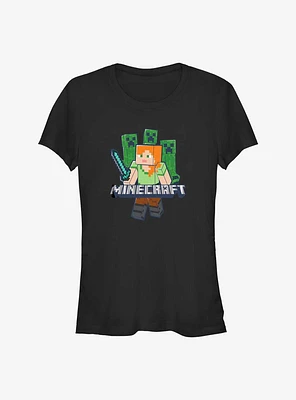 Minecraft Adventure Attitude Girls T-Shirt