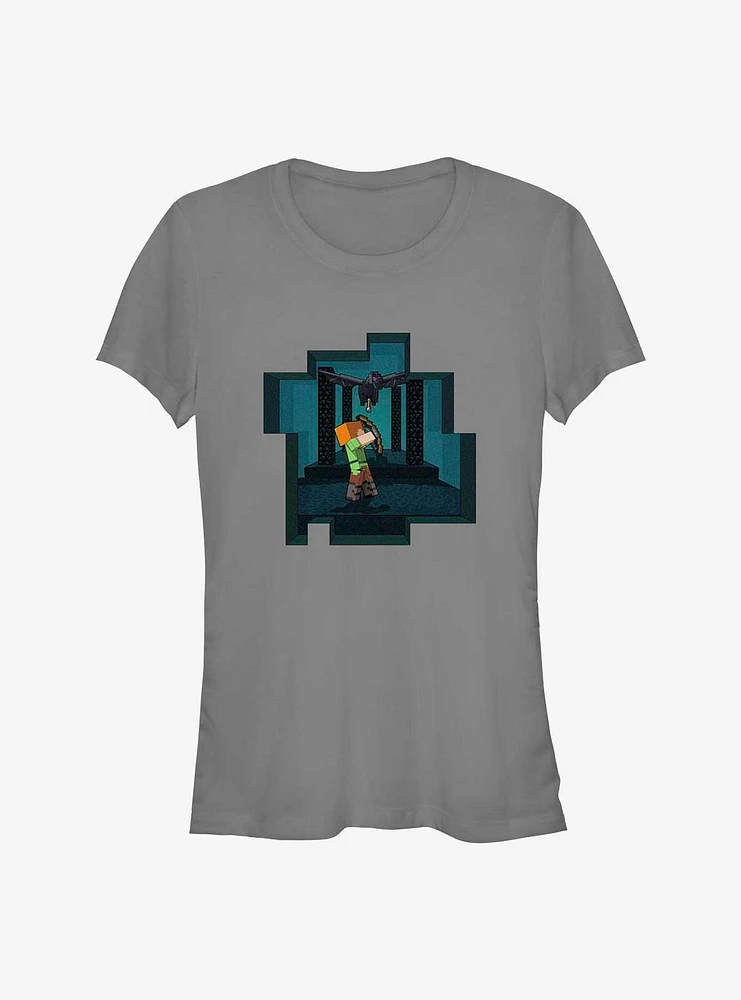 Minecraft Alex Ender Dragon Girls T-Shirt