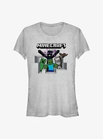 Minecraft Attack Squad Girls T-Shirt