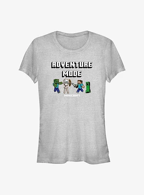 Minecraft Adventure Mode Girls T-Shirt