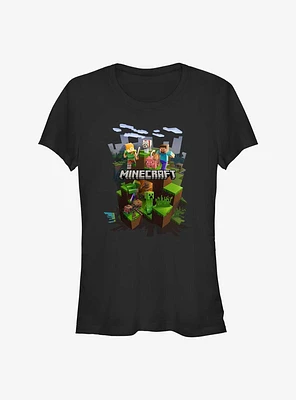 Minecraft Adventure Biome Girls T-Shirt