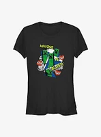 Minecraft Having A Blast Girls T-Shirt