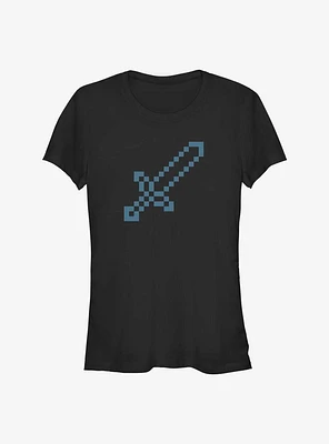 Minecraft Sword Icon Girls T-Shirt