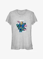 Minecraft Underwater Adventure Girls T-Shirt