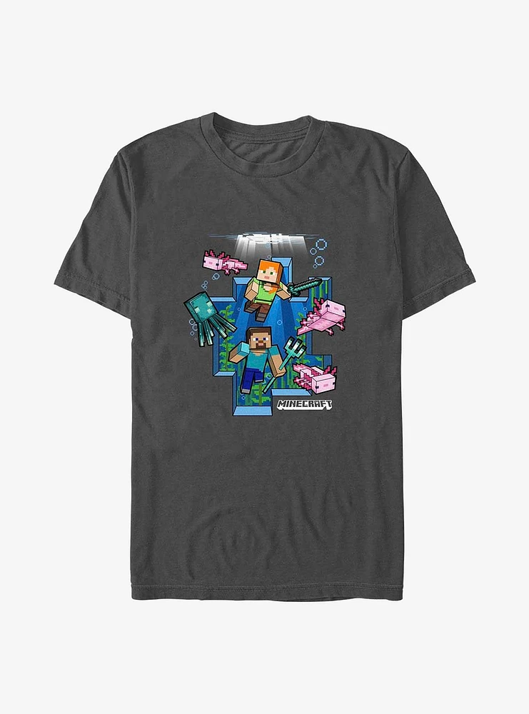 Minecraft Underwater Adventure T-Shirt