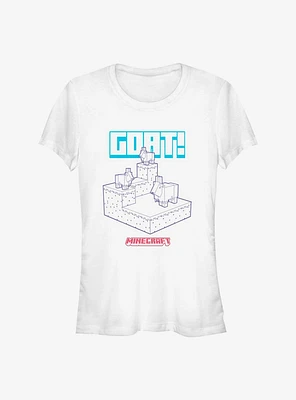 Minecraft Goats Girls T-Shirt