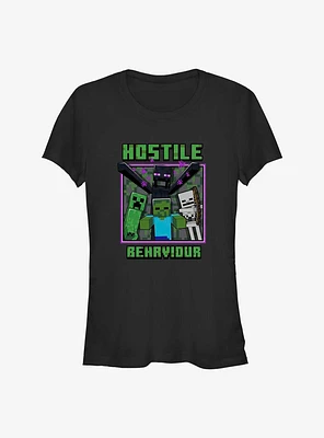 Minecraft Hostile Crew Girls T-Shirt
