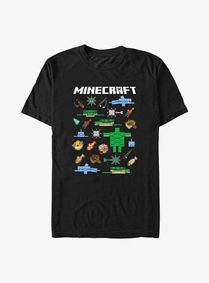 Minecraft Aquatic Mobs T-Shirt