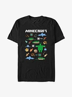 Minecraft Aquatic Mobs T-Shirt