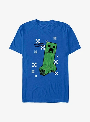 Minecraft Creeper Greetings T-Shirt