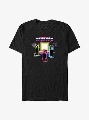 Minecraft Neon Creepers Ascended T-Shirt