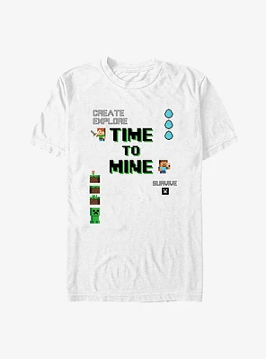 Minecraft Time To Mine T-Shirt