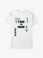 Minecraft Time To Mine T-Shirt