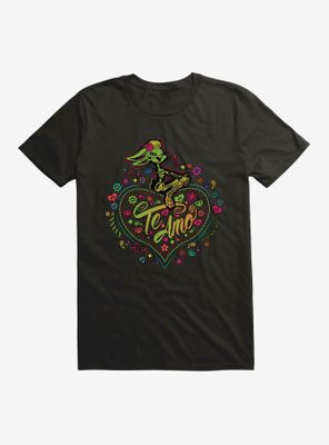 Looney Tunes Dia De Los Muertos Te Amo T-Shirt