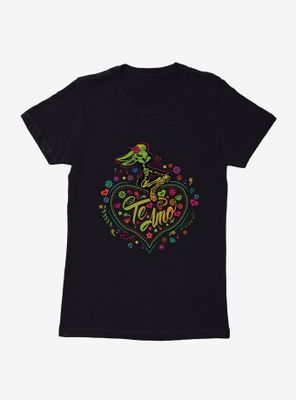 Looney Tunes Dia De Los Muertos Te Amo Womens T-Shirt