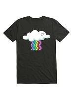 Kawaii clouds and rainbows pattern T-Shirt