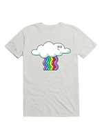 Kawaii clouds and rainbows pattern T-Shirt