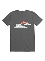 Kawaii Clouds Pattern T-Shirt