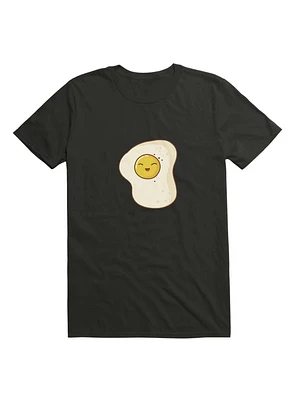 Kawaii Fried Eggs Pattern T-Shirt