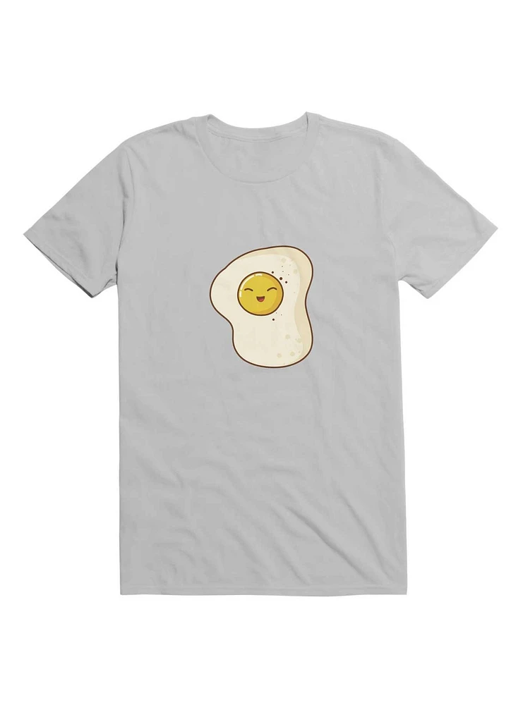 Kawaii Fried Eggs Pattern T-Shirt