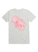 Kawaii Colorful Octopus - Strawberry Milk Squid Tie Dye T-Shirt