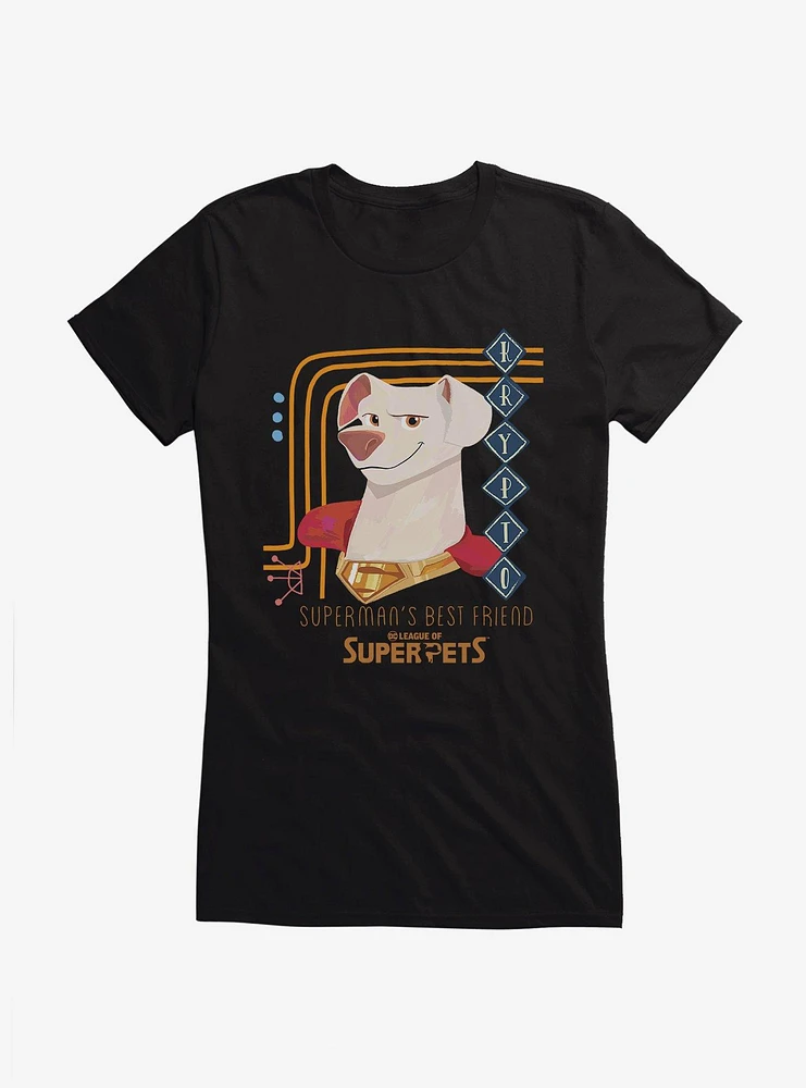 DC League of Super-Pets Best Friend Girls T-Shirt