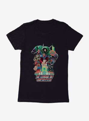 DC League of Super-Pets Super Powered Pack Comic Style Womens T-Shirt