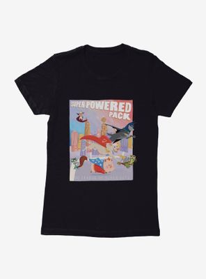 DC League of Super-Pets Super Powered Pack Story Book Womens T-Shirt