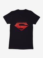 DC League of Super-Pets Superman Logo Womens T-Shirt